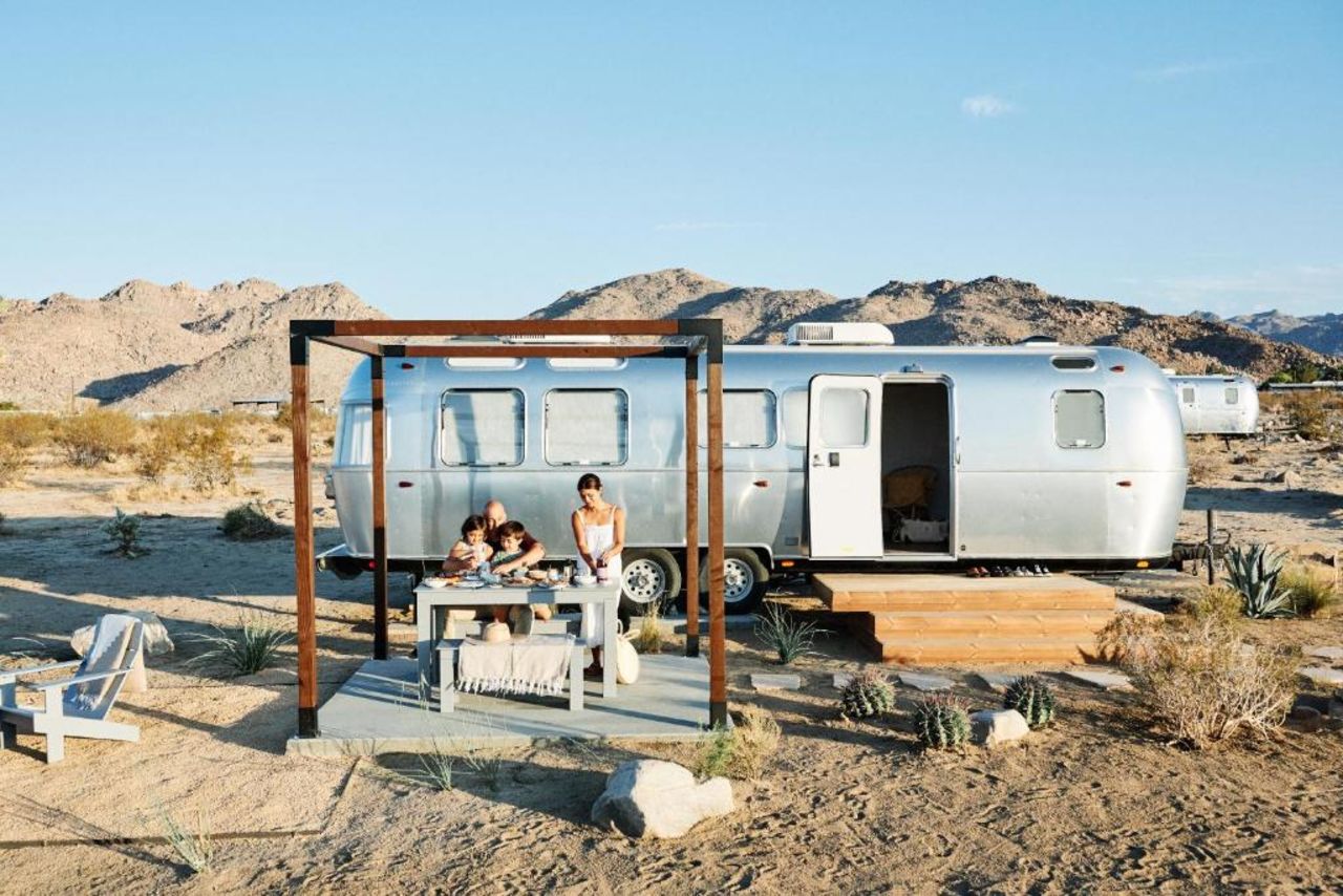 AutoCamp Joshua Tree airstream trailer